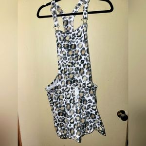 Linen Short Overalls